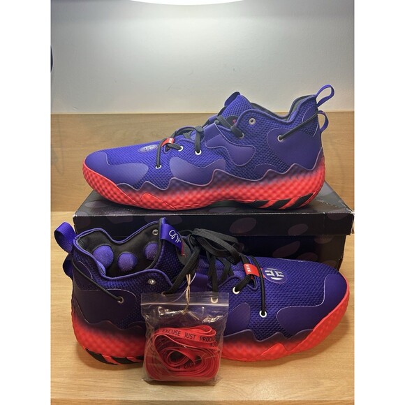 adidas Harden VOL.6 Drew League Purple- Size 18 main image 6